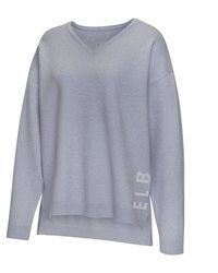 hellblauer Strick Pullover von Elbsand