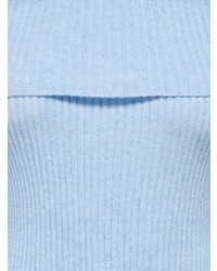 hellblauer Strick Pullover von Only