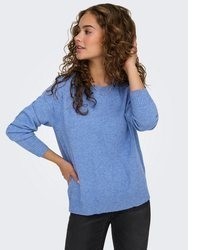 hellblauer Strick Pullover von Only