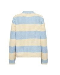 hellblauer Strick Pullover von Soyaconcept