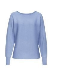 hellblauer Strick Pullover von VIVANCE