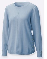 hellblauer Strick Pullover von Witt
