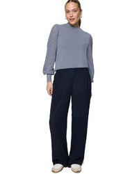 hellblauer Strick Pullover von Zero