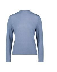 hellblauer Strick Rollkragenpullover von Zero