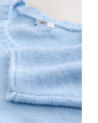 hellblauer Strick Wollpullover von NEXT