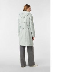 hellblauer Trenchcoat von Comma
