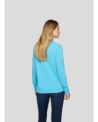 hellblauer Wollpullover von RABE
