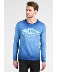 hellblaues bedrucktes Sweatshirt von Petrol Industries