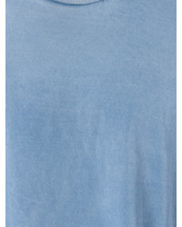 hellblaues bedrucktes T-shirt von No.21