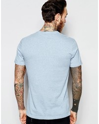 hellblaues bedrucktes T-shirt von Penfield