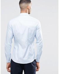 hellblaues Businesshemd von Asos