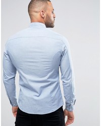 hellblaues Businesshemd von Asos