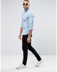 hellblaues Businesshemd von Asos