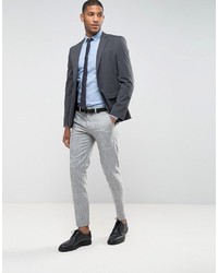 hellblaues Businesshemd von Asos