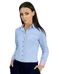 hellblaues Businesshemd von HEVENTON