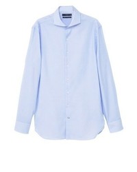 hellblaues Businesshemd von Mango