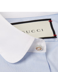 hellblaues Businesshemd von Gucci