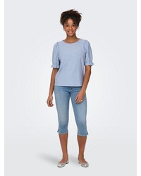 hellblaues Chambray Hemd von Only
