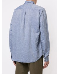 hellblaues Chambray Langarmhemd von Norse Projects