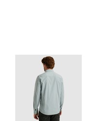 hellblaues Chambray Langarmhemd von PME LEGEND