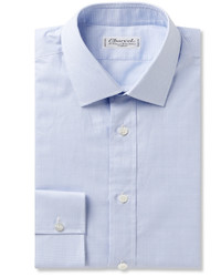 hellblaues Hemd mit Vichy-Muster von Charvet