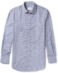 hellblaues Hemd mit Vichy-Muster von Dunhill
