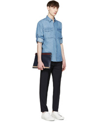 hellblaues Jeanshemd von Valentino