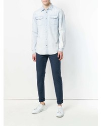 hellblaues Jeanshemd von Dondup