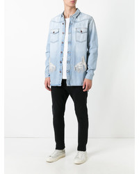 hellblaues Jeanshemd von Off-White