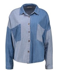 hellblaues Jeanshemd von Double Agent