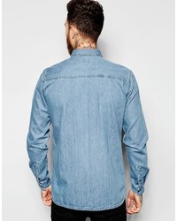 hellblaues Jeanshemd von Dr. Denim