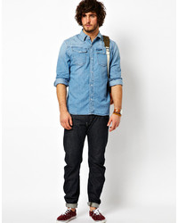 hellblaues Jeanshemd von G Star