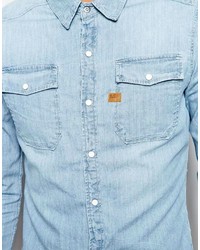 hellblaues Jeanshemd von G Star