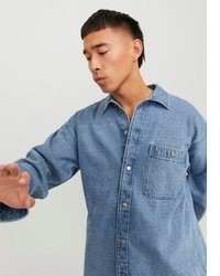 hellblaues Jeanshemd von Jack & Jones