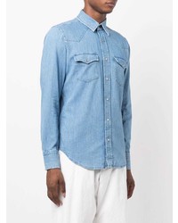 hellblaues Jeanshemd von Tom Ford