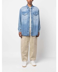 hellblaues Jeanshemd von Isabel Marant