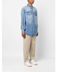 hellblaues Jeanshemd von Isabel Marant