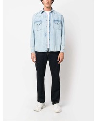 hellblaues Jeanshemd von BOSS