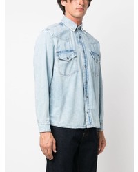 hellblaues Jeanshemd von BOSS