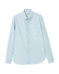 hellblaues Jeanshemd von Mango
