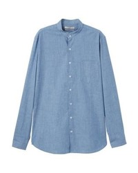 hellblaues Jeanshemd von Mango