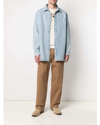 hellblaues Jeanshemd von Acne Studios