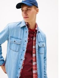 hellblaues Jeanshemd von Tommy Jeans