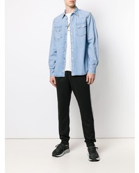 hellblaues Jeanshemd von Diesel