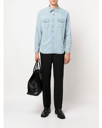 hellblaues Jeanshemd von Tom Ford