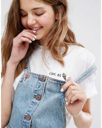 hellblaues Jeanskleid von Monki