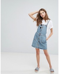 hellblaues Jeanskleid von Monki