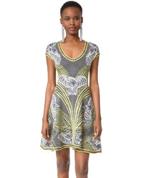 hellblaues Kleid von Herve Leger