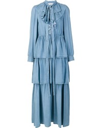 hellblaues Kleid von Sonia Rykiel