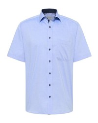 hellblaues Kurzarmhemd von Eterna